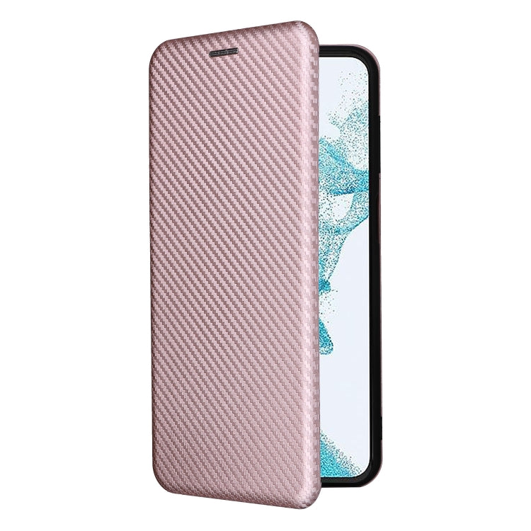 Carbon Fiber Texture Leather Phone Case, For Samsung Galaxy A23 4G Global