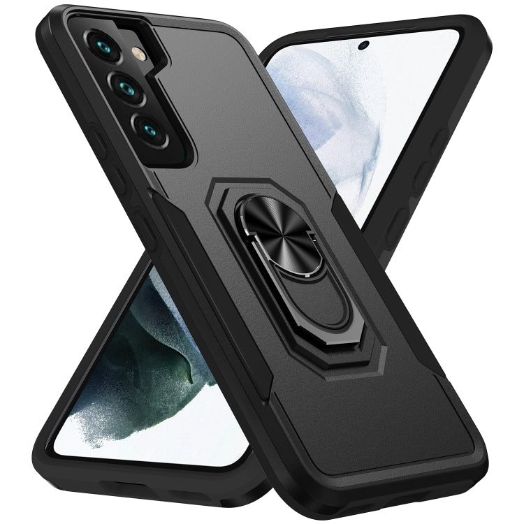 Pioneer Armor PC + TPU Holder Phone Case, For Samsung Galaxy S23 5G, For Samsung Galaxy S23+ 5G, For Samsung Galaxy S23 Ultra 5G