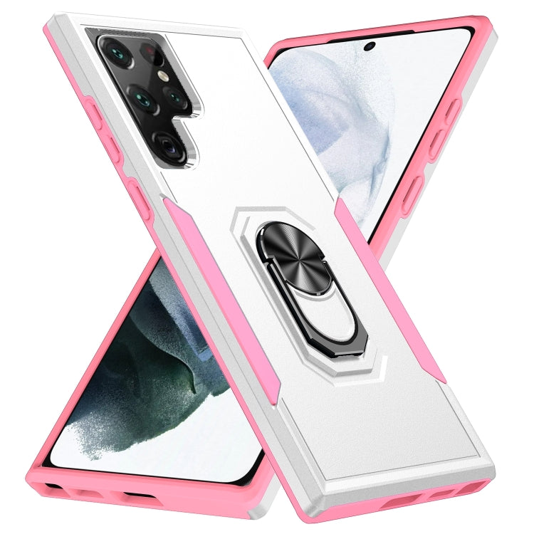 Pioneer Armor PC + TPU Holder Phone Case, For Samsung Galaxy S23 5G, For Samsung Galaxy S23+ 5G, For Samsung Galaxy S23 Ultra 5G