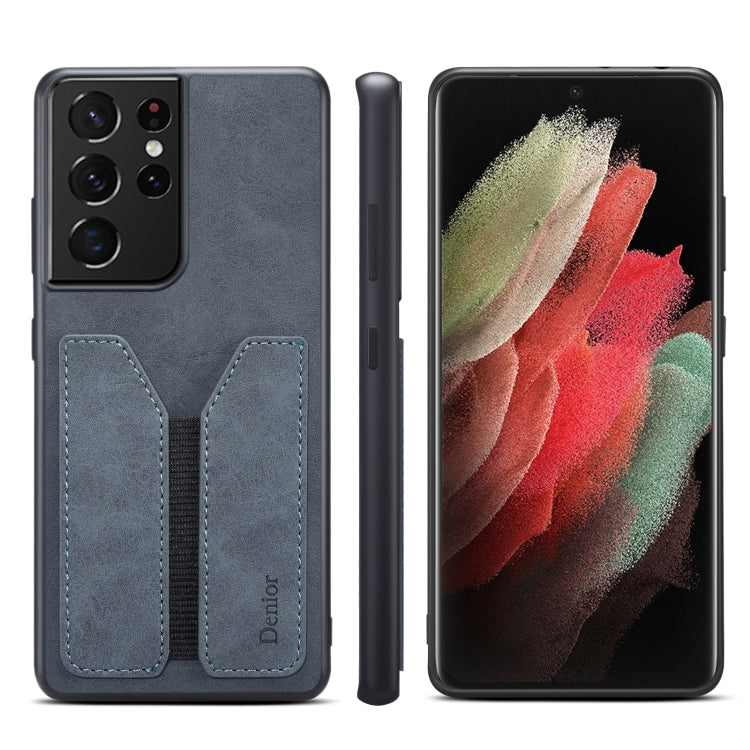 Denior DV Elastic Card PU Back Cover Phone Case, For Samsung Galaxy S22 5G, For Samsung Galaxy S22+ 5G, For Samsung Galaxy S22 Ultra 5G, For Samsung Galaxy S21 5G, For Samsung Galaxy S21+ 5G, For Samsung Galaxy S21 Ultra 5G, For Samsung Galaxy Note20  ...