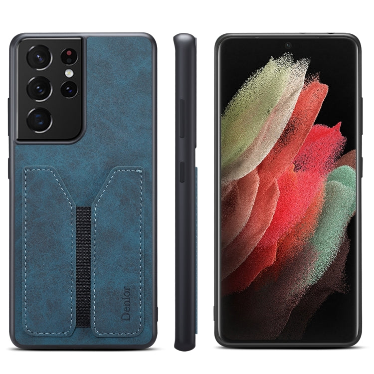 Denior DV Elastic Card PU Back Cover Phone Case, For Samsung Galaxy S22 5G, For Samsung Galaxy S22+ 5G, For Samsung Galaxy S22 Ultra 5G, For Samsung Galaxy S21 5G, For Samsung Galaxy S21+ 5G, For Samsung Galaxy S21 Ultra 5G, For Samsung Galaxy Note20  ...