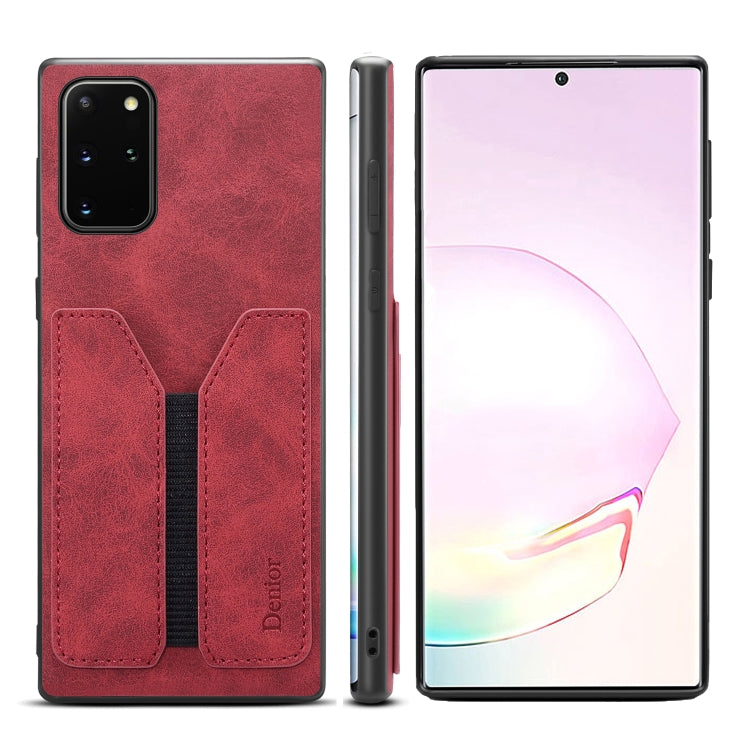 Denior DV Elastic Card PU Back Cover Phone Case, For Samsung Galaxy S22 5G, For Samsung Galaxy S22+ 5G, For Samsung Galaxy S22 Ultra 5G, For Samsung Galaxy S21 5G, For Samsung Galaxy S21+ 5G, For Samsung Galaxy S21 Ultra 5G, For Samsung Galaxy Note20  ...