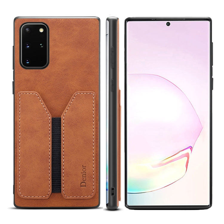 Denior DV Elastic Card PU Back Cover Phone Case, For Samsung Galaxy S22 5G, For Samsung Galaxy S22+ 5G, For Samsung Galaxy S22 Ultra 5G, For Samsung Galaxy S21 5G, For Samsung Galaxy S21+ 5G, For Samsung Galaxy S21 Ultra 5G, For Samsung Galaxy Note20  ...