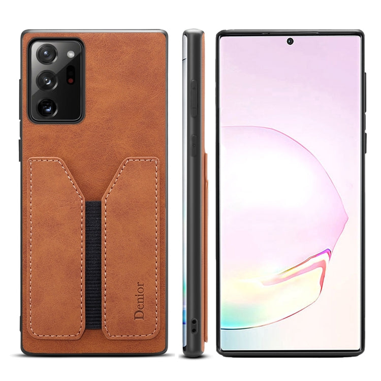 Denior DV Elastic Card PU Back Cover Phone Case, For Samsung Galaxy S22 5G, For Samsung Galaxy S22+ 5G, For Samsung Galaxy S22 Ultra 5G, For Samsung Galaxy S21 5G, For Samsung Galaxy S21+ 5G, For Samsung Galaxy S21 Ultra 5G, For Samsung Galaxy Note20  ...