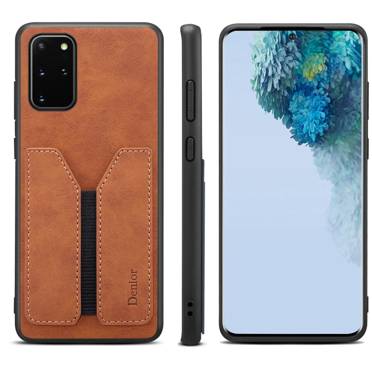 Denior DV Elastic Card PU Back Cover Phone Case, For Samsung Galaxy S22 5G, For Samsung Galaxy S22+ 5G, For Samsung Galaxy S22 Ultra 5G, For Samsung Galaxy S21 5G, For Samsung Galaxy S21+ 5G, For Samsung Galaxy S21 Ultra 5G, For Samsung Galaxy Note20  ...