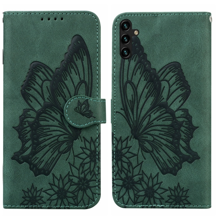 Retro Skin Feel Butterflies Embossing Horizontal Flip Leather Phone Case, For Samsung Galaxy A04, For Samsung Galaxy A14 5G, For Samsung Galaxy A23E, For Samsung Galaxy S23 5G, For Samsung Galaxy S23+ 5G, For Samsung Galaxy S23 Ultra 5G, For OPPO A17  ...