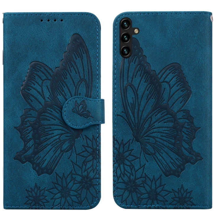 Retro Skin Feel Butterflies Embossing Horizontal Flip Leather Phone Case, For Samsung Galaxy A04, For Samsung Galaxy A14 5G, For Samsung Galaxy A23E, For Samsung Galaxy S23 5G, For Samsung Galaxy S23+ 5G, For Samsung Galaxy S23 Ultra 5G, For OPPO A17  ...