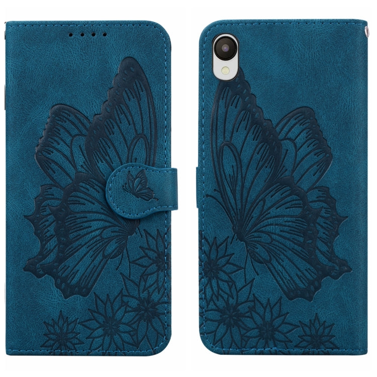 Retro Skin Feel Butterflies Embossing Horizontal Flip Leather Phone Case, For Samsung Galaxy A04, For Samsung Galaxy A14 5G, For Samsung Galaxy A23E, For Samsung Galaxy S23 5G, For Samsung Galaxy S23+ 5G, For Samsung Galaxy S23 Ultra 5G, For OPPO A17  ...