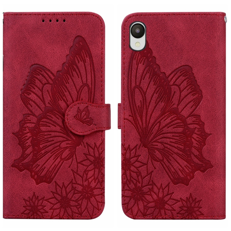 Retro Skin Feel Butterflies Embossing Horizontal Flip Leather Phone Case, For Samsung Galaxy A04, For Samsung Galaxy A14 5G, For Samsung Galaxy A23E, For Samsung Galaxy S23 5G, For Samsung Galaxy S23+ 5G, For Samsung Galaxy S23 Ultra 5G, For OPPO A17  ...