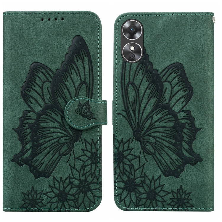 Retro Skin Feel Butterflies Embossing Horizontal Flip Leather Phone Case, For Samsung Galaxy A04, For Samsung Galaxy A14 5G, For Samsung Galaxy A23E, For Samsung Galaxy S23 5G, For Samsung Galaxy S23+ 5G, For Samsung Galaxy S23 Ultra 5G, For OPPO A17  ...