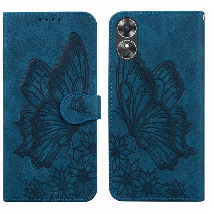 Retro Skin Feel Butterflies Embossing Horizontal Flip Leather Phone Case, For Samsung Galaxy A04, For Samsung Galaxy A14 5G, For Samsung Galaxy A23E, For Samsung Galaxy S23 5G, For Samsung Galaxy S23+ 5G, For Samsung Galaxy S23 Ultra 5G, For OPPO A17  ...