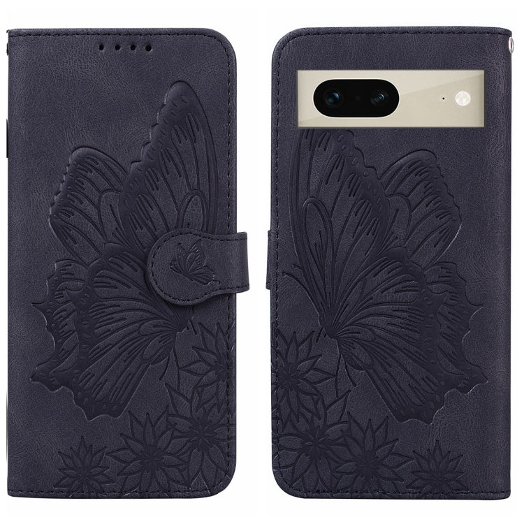 Retro Skin Feel Butterflies Embossing Horizontal Flip Leather Phone Case, For Google Pixel 7 5G, For Google Pixel 7 Pro 5G, For Xiaomi Redmi A1, For Xiaomi Poco M4 5G, For Xiaomi 12T / 12T Pro / Redmi K50 Ultra