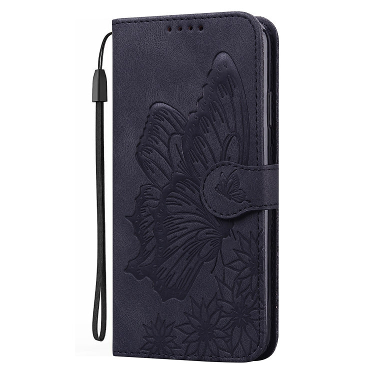 Retro Skin Feel Butterflies Embossing Horizontal Flip Leather Phone Case, For Google Pixel 7 5G, For Google Pixel 7 Pro 5G, For Xiaomi Redmi A1, For Xiaomi Poco M4 5G, For Xiaomi 12T / 12T Pro / Redmi K50 Ultra