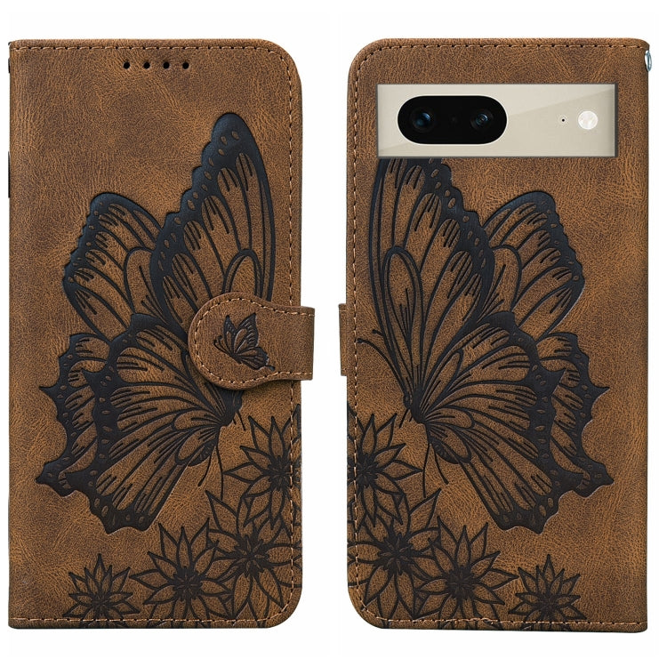 Retro Skin Feel Butterflies Embossing Horizontal Flip Leather Phone Case, For Google Pixel 7 5G, For Google Pixel 7 Pro 5G, For Xiaomi Redmi A1, For Xiaomi Poco M4 5G, For Xiaomi 12T / 12T Pro / Redmi K50 Ultra
