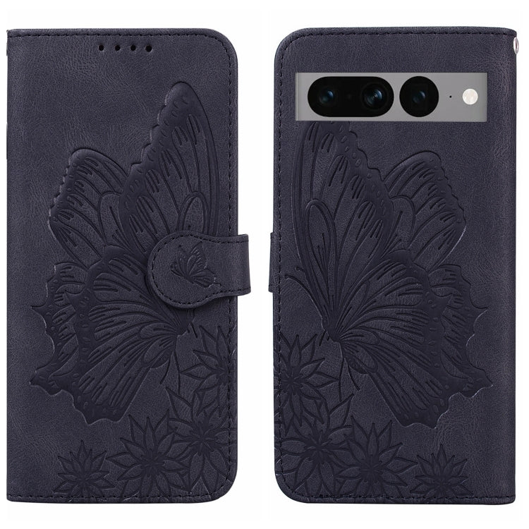 Retro Skin Feel Butterflies Embossing Horizontal Flip Leather Phone Case, For Google Pixel 7 5G, For Google Pixel 7 Pro 5G, For Xiaomi Redmi A1, For Xiaomi Poco M4 5G, For Xiaomi 12T / 12T Pro / Redmi K50 Ultra