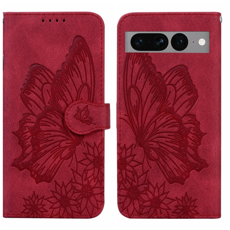 Retro Skin Feel Butterflies Embossing Horizontal Flip Leather Phone Case, For Google Pixel 7 5G, For Google Pixel 7 Pro 5G, For Xiaomi Redmi A1, For Xiaomi Poco M4 5G, For Xiaomi 12T / 12T Pro / Redmi K50 Ultra