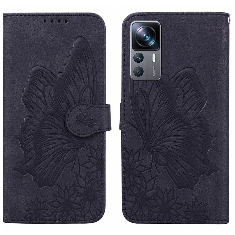 Retro Skin Feel Butterflies Embossing Horizontal Flip Leather Phone Case, For Google Pixel 7 5G, For Google Pixel 7 Pro 5G, For Xiaomi Redmi A1, For Xiaomi Poco M4 5G, For Xiaomi 12T / 12T Pro / Redmi K50 Ultra