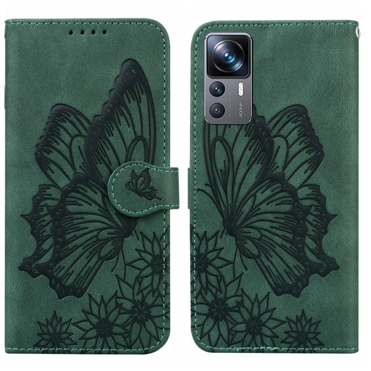 Retro Skin Feel Butterflies Embossing Horizontal Flip Leather Phone Case, For Google Pixel 7 5G, For Google Pixel 7 Pro 5G, For Xiaomi Redmi A1, For Xiaomi Poco M4 5G, For Xiaomi 12T / 12T Pro / Redmi K50 Ultra