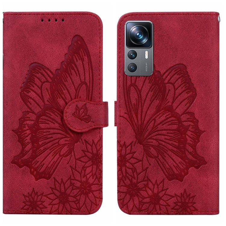 Retro Skin Feel Butterflies Embossing Horizontal Flip Leather Phone Case, For Google Pixel 7 5G, For Google Pixel 7 Pro 5G, For Xiaomi Redmi A1, For Xiaomi Poco M4 5G, For Xiaomi 12T / 12T Pro / Redmi K50 Ultra
