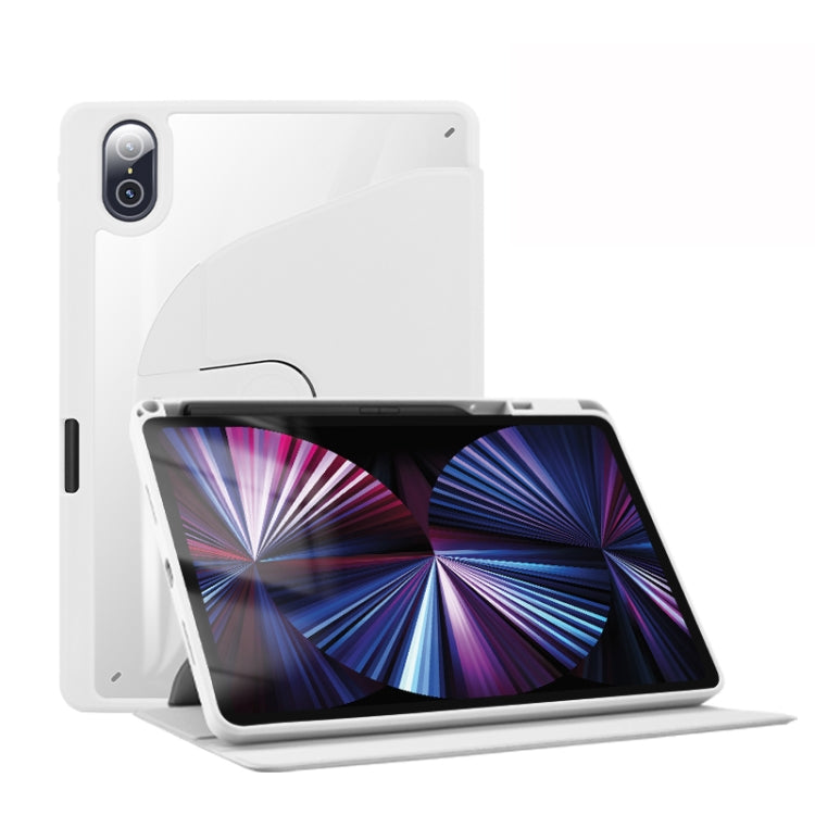 Acrylic 360 Degree Rotation Holder Tablet Leather Case, For Honor Tablet V7 Pro, For Honor Pad 8 12 inch 2022, For Xiaomi Pad 5 / 5 Pro, For Xiaomi Pad 5 Pro 12.4