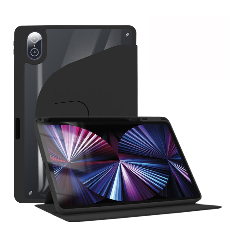 Acrylic 360 Degree Rotation Holder Tablet Leather Case, For Honor Tablet V7 Pro, For Honor Pad 8 12 inch 2022, For Xiaomi Pad 5 / 5 Pro, For Xiaomi Pad 5 Pro 12.4