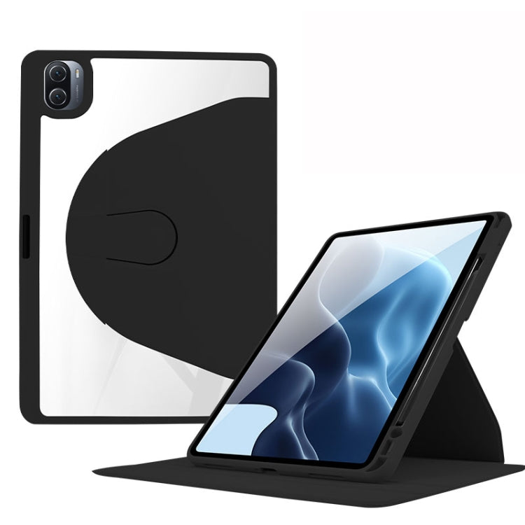 Acrylic 360 Degree Rotation Holder Tablet Leather Case, For Honor Tablet V7 Pro, For Honor Pad 8 12 inch 2022, For Xiaomi Pad 5 / 5 Pro, For Xiaomi Pad 5 Pro 12.4