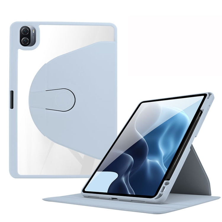 Acrylic 360 Degree Rotation Holder Tablet Leather Case, For Honor Tablet V7 Pro, For Honor Pad 8 12 inch 2022, For Xiaomi Pad 5 / 5 Pro, For Xiaomi Pad 5 Pro 12.4