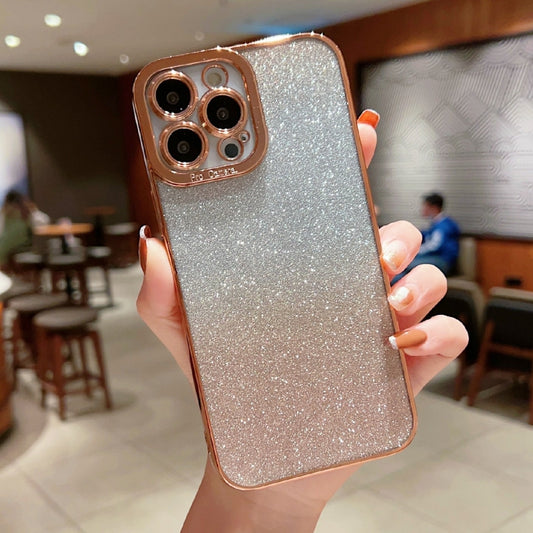 High Transparent Gradient Color Glitter TPU Phone Case, For iPhone 12 Pro Max, For iPhone 12 Pro1, For iPhone 12 Pro, For iPhone 12 mini, For iPhone 12