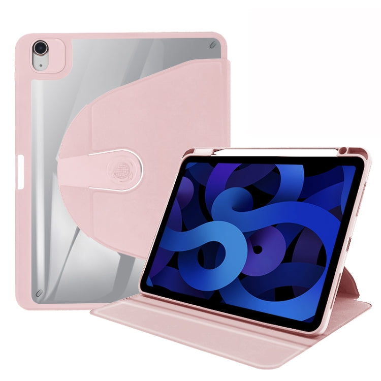 Acrylic 360 Degree Rotation Holder Tablet Leather Case, For iPad Pro 12.9 2022 / 2021 / 2020 / 2018, For iPad Pro 11 2022/2021/2020/2018 / Air5 2022/Air4 2020, For iPad Air 2019 / iPad Pro 10.5, For iPad 10.2 2019 / 2020 / 2021                         ...