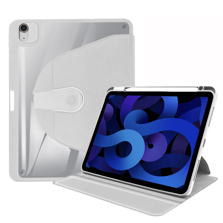 Acrylic 360 Degree Rotation Holder Tablet Leather Case, For iPad Pro 12.9 2022 / 2021 / 2020 / 2018, For iPad Pro 11 2022/2021/2020/2018 / Air5 2022/Air4 2020, For iPad Air 2019 / iPad Pro 10.5, For iPad 10.2 2019 / 2020 / 2021                         ...