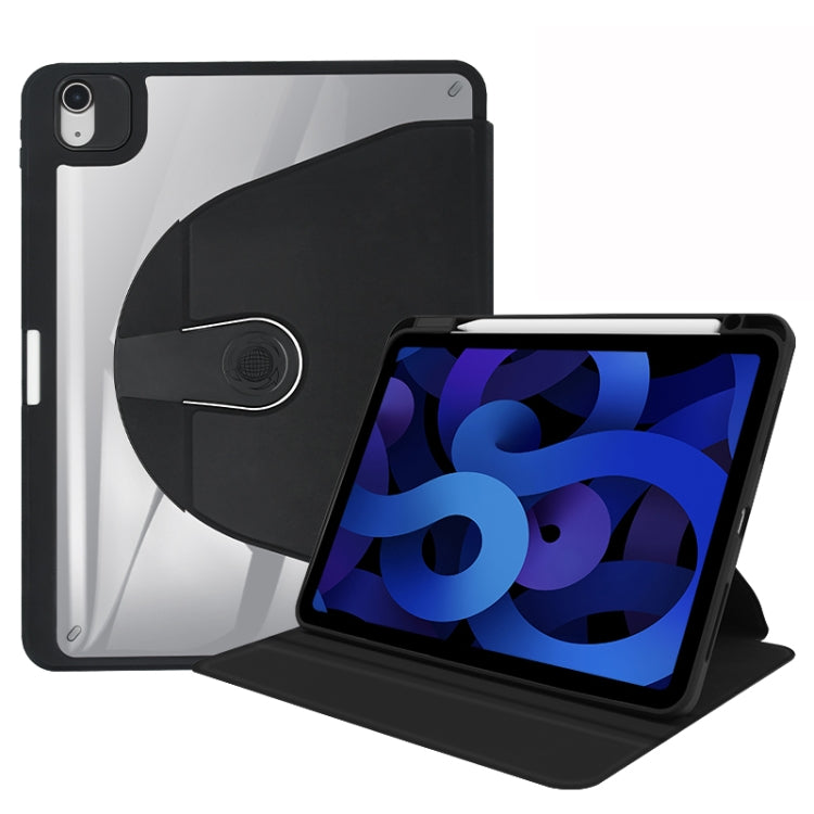 Acrylic 360 Degree Rotation Holder Tablet Leather Case, For iPad Pro 12.9 2022 / 2021 / 2020 / 2018, For iPad Pro 11 2022/2021/2020/2018 / Air5 2022/Air4 2020, For iPad Air 2019 / iPad Pro 10.5, For iPad 10.2 2019 / 2020 / 2021                         ...