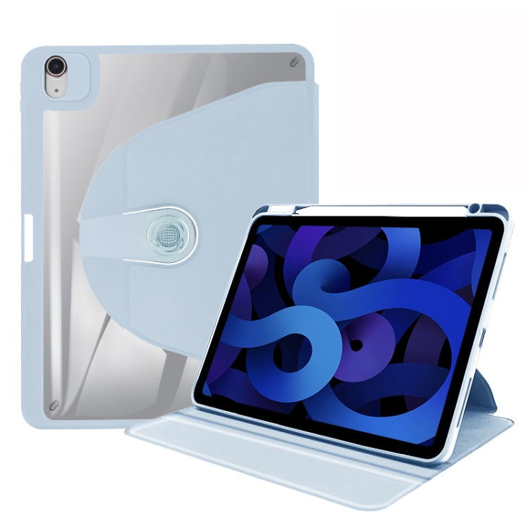 Acrylic 360 Degree Rotation Holder Tablet Leather Case, For iPad Pro 12.9 2022 / 2021 / 2020 / 2018, For iPad Pro 11 2022/2021/2020/2018 / Air5 2022/Air4 2020, For iPad Air 2019 / iPad Pro 10.5, For iPad 10.2 2019 / 2020 / 2021                         ...