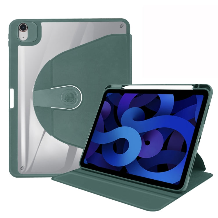 Acrylic 360 Degree Rotation Holder Tablet Leather Case, For iPad Pro 12.9 2022 / 2021 / 2020 / 2018, For iPad Pro 11 2022/2021/2020/2018 / Air5 2022/Air4 2020, For iPad Air 2019 / iPad Pro 10.5, For iPad 10.2 2019 / 2020 / 2021                         ...