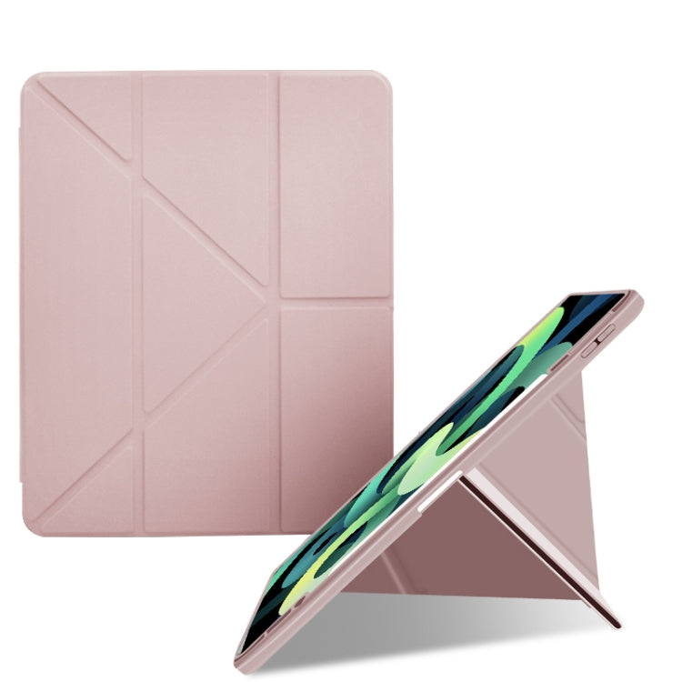 Acrylic 2 in 1 Y-fold Smart Leather Tablet Case, For iPad 10.2 2021 / 2020 / 2019, For iPad Pro / Air 3 10.5, For iPad Pro 11 2022 / 2021 / 2020 / 2018 / Air 5 2022 / Air 2020 10.9, For iPad Pro 12.9 2022 / 2021 / 2020 / 2018                           ...
