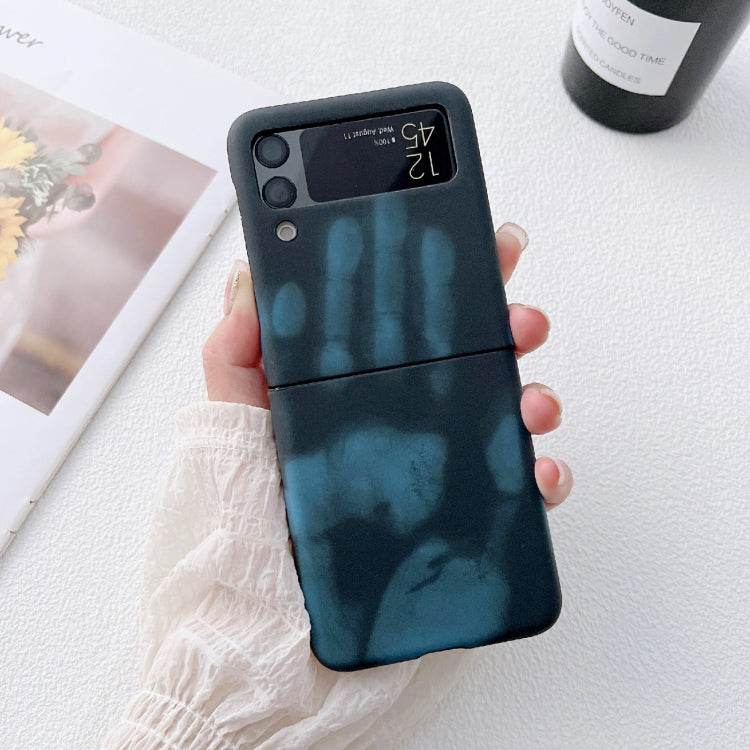 Heat Sensitive Silicone Protective Phone Case, For Samsung Galaxy Z Flip3 5G, For Samsung Galaxy Z Flip4