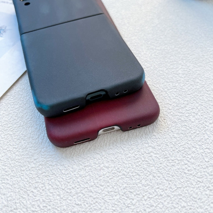 Heat Sensitive Silicone Protective Phone Case, For Samsung Galaxy Z Flip3 5G, For Samsung Galaxy Z Flip4