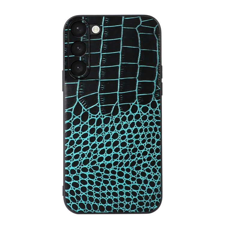 Crocodile Texture Genuine Leather Phone Case, For Samsung Galaxy A14 5G, For Samsung Galaxy S23+ 5G, For Samsung Galaxy S23 Ultra 5G