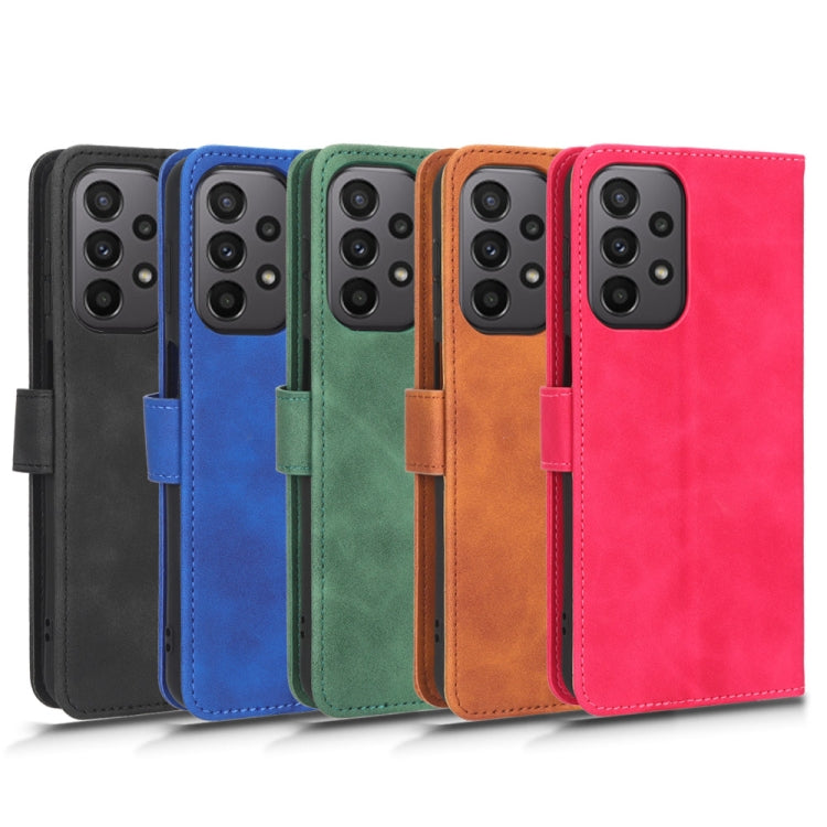 Skin Feel Magnetic Flip Leather Phone Case, For Samsung Galaxy A23 4G Global