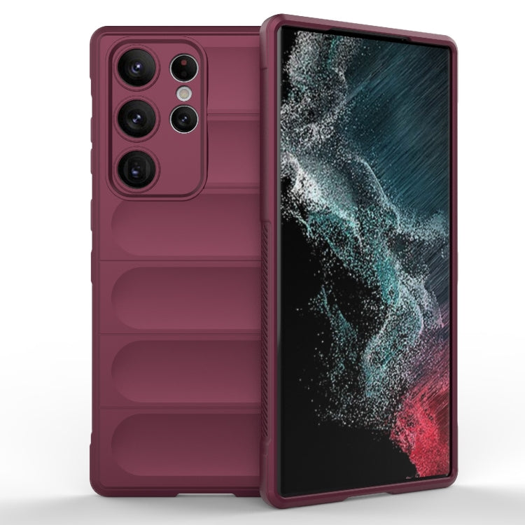 Magic Shield TPU + Flannel Phone Case, For OPPO A17 4G Global, For Xiaomi Redmi A1+ 4G Global, For Samsung Galaxy S23 Ultra 5G, For Samsung Galaxy S23+ 5G