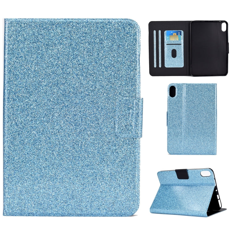 Varnish Glitter Powder Smart Leather Tablet Case, For  iPad 10th Gen 10.9 2022