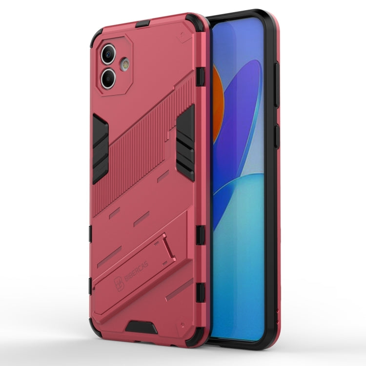 Punk Armor 2 in 1 PC + TPU Shockproof Phone Case, For Samsung Galaxy A04 4G, For Samsung Galaxy A14 5G