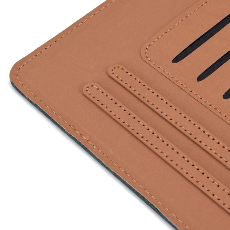Sewing Thread Horizontal Solid Color Flat Leather Case with Sleep Function & Pen Cover & Anti Skid Strip & Card Slot & Holder, For Galaxy Tab S6 Lite