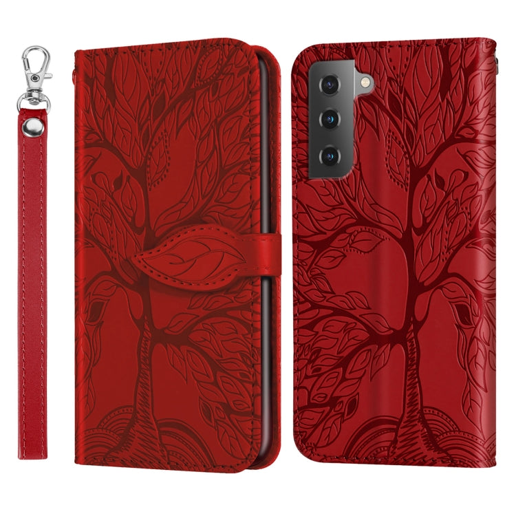Life Tree Embossing Pattern Leather Phone Case, For Samsung Galaxy A14 5G, For Samsung Galaxy S23 5G, For Samsung Galaxy S23+ 5G, For Samsung Galaxy S23 Ultra 5G