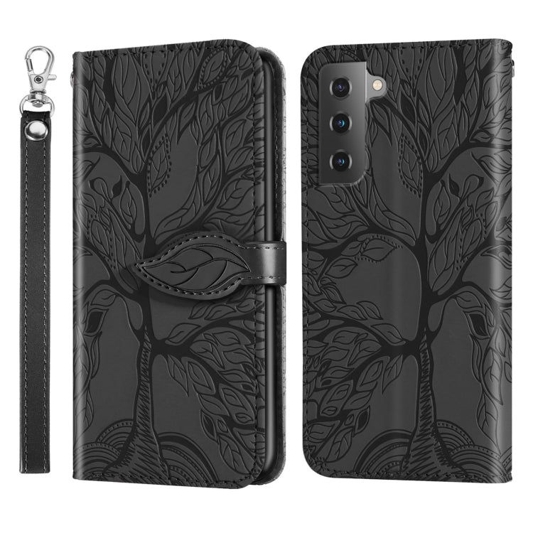 Life Tree Embossing Pattern Leather Phone Case, For Samsung Galaxy A14 5G, For Samsung Galaxy S23 5G, For Samsung Galaxy S23+ 5G, For Samsung Galaxy S23 Ultra 5G