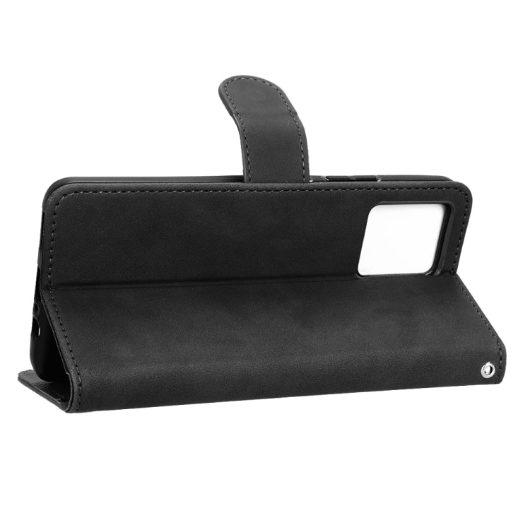 Skin Feel Magnetic Flip Leather Phone Case, For Motorola Moto G62 4G, For Sharp Aquos Sense 7 Plus, For OPPO A17