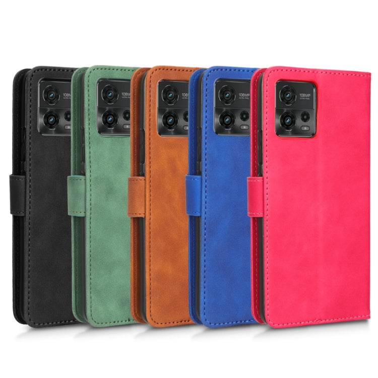 Skin Feel Magnetic Flip Leather Phone Case, For Motorola Moto G62 4G, For Sharp Aquos Sense 7 Plus, For OPPO A17