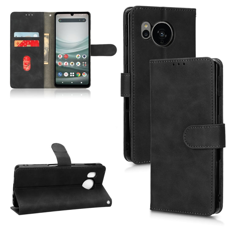 Skin Feel Magnetic Flip Leather Phone Case, For Motorola Moto G62 4G, For Sharp Aquos Sense 7 Plus, For OPPO A17