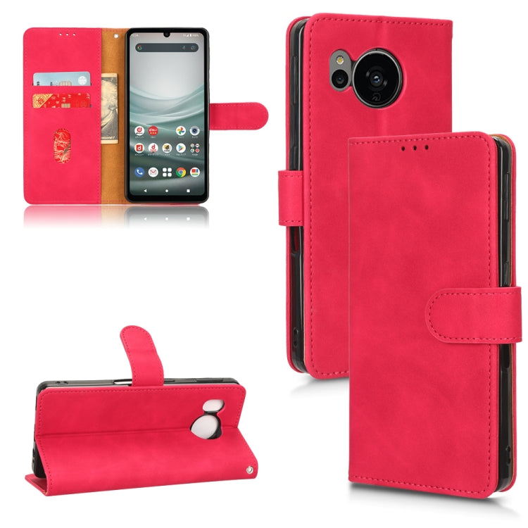 Skin Feel Magnetic Flip Leather Phone Case, For Motorola Moto G62 4G, For Sharp Aquos Sense 7 Plus, For OPPO A17
