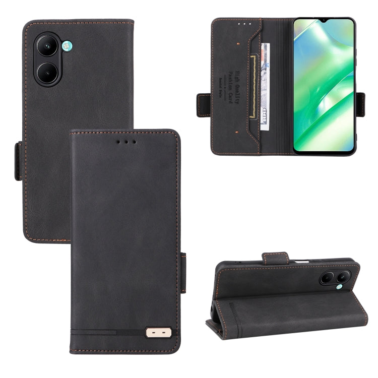 Magnetic Clasp Leather Phone Case, For Realme C33, For Xiaomi 12T / 12T Pro / Redmi K50 Ultra, For Xiaomi Redmi A1, For Samsung Galaxy A14 5G, For OPPO A17, For Sharp Aquos Wish SHG06