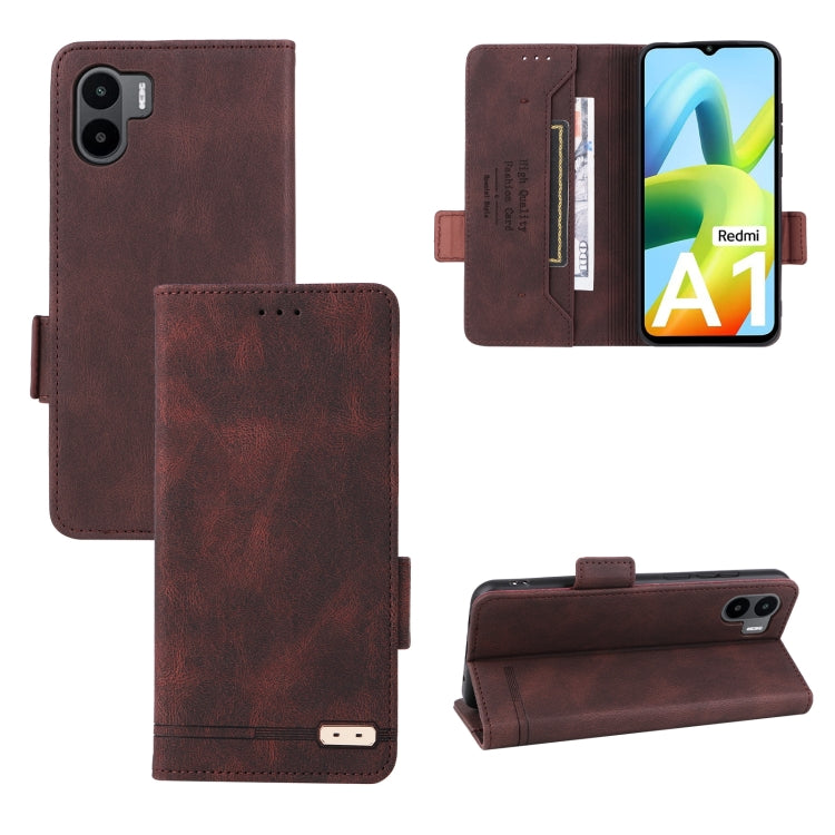 Magnetic Clasp Leather Phone Case, For Realme C33, For Xiaomi 12T / 12T Pro / Redmi K50 Ultra, For Xiaomi Redmi A1, For Samsung Galaxy A14 5G, For OPPO A17, For Sharp Aquos Wish SHG06